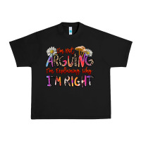 Black i'm not arguing i'm explaining why i'm right Urban Heavy Tee - Zillion Design Studio