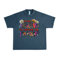 Midnight Navy i'm not arguing i'm explaining why i'm right Urban Heavy Tee - Zillion Design Studio