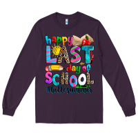 Plum happy last day of school Long Sleeve Tee - Zillion Design Studio