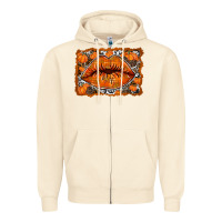 Sandshell fall lips Zipper Hoodie - RacoonDesign
