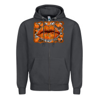 Smoke fall lips Zipper Hoodie - RacoonDesign
