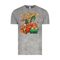Cloud Rock festive af christmas black kid sneakers Vintage Tee - RanaPortraitStore