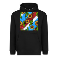 Black western 4th of july seamless pattern Heavyweight Hoodie - BundleAndBundleShop