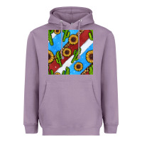 Lavender western 4th of july seamless pattern Heavyweight Hoodie - BundleAndBundleShop