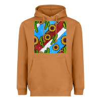Meerkat western 4th of july seamless pattern Heavyweight Hoodie - BundleAndBundleShop