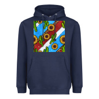 Navy western 4th of july seamless pattern Heavyweight Hoodie - BundleAndBundleShop