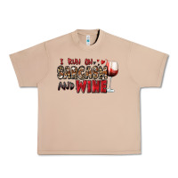Burro i run on sarcasm and wine Urban Heavy Tee - Zillion Design Studio