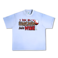 Grape Ice i run on sarcasm and wine Urban Heavy Tee - Zillion Design Studio