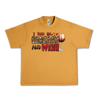 Peanut Butter i run on sarcasm and wine Urban Heavy Tee - Zillion Design Studio