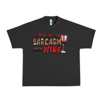 Pigment Black i run on sarcasm and wine Urban Heavy Tee - Zillion Design Studio