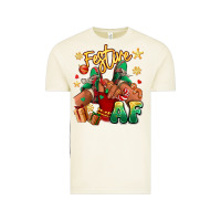 Festive Af Christmas Black Girl Children Sneakers Vintage Tee | Teevron