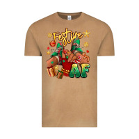 Vintage Camel festive af christmas black girl children sneakers Vintage Tee - RanaPortraitStore