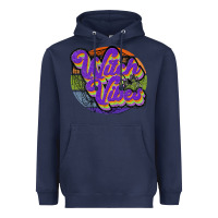 Navy witch vibes Heavyweight Hoodie - JahusDesignShop