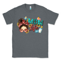 Charcoal Heather mom life Classic Tee - Zillion Design Studio