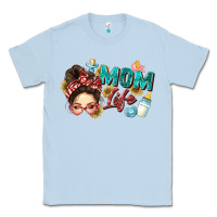 Dusty Blue mom life Classic Tee - Zillion Design Studio