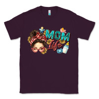 Plum mom life Classic Tee - Zillion Design Studio