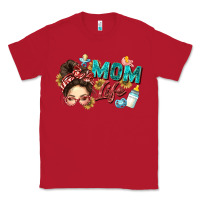Red mom life Classic Tee - Zillion Design Studio
