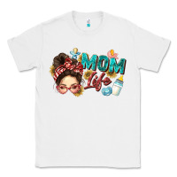 White mom life Classic Tee - Zillion Design Studio