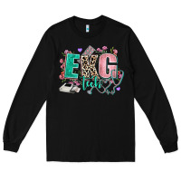 Black ekg tech Long Sleeve Tee - AdoDesignShop