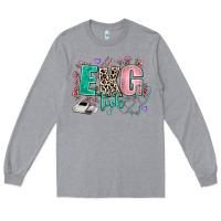 Heather Grey ekg tech Long Sleeve Tee - AdoDesignShop