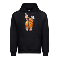 Black Basketball Easter Bunny Urban Hoodie - BundleAndBundleShop