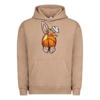 Pigment Burro Basketball Easter Bunny Urban Hoodie - BundleAndBundleShop