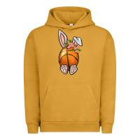 Pigment Peanut Butter Basketball Easter Bunny Urban Hoodie - BundleAndBundleShop