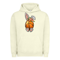 Pigment Pistachio Basketball Easter Bunny Urban Hoodie - BundleAndBundleShop
