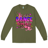 Army Green dance teacher Long Sleeve Tee - Zillion Design Studio