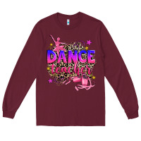 Burgundy dance teacher Long Sleeve Tee - Zillion Design Studio