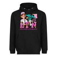 Black lpn licensed practical nurse Heavyweight Hoodie - AdoDesignShop