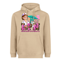 Mushroom lpn licensed practical nurse Heavyweight Hoodie - AdoDesignShop