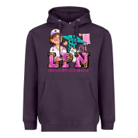 Plum lpn licensed practical nurse Heavyweight Hoodie - AdoDesignShop