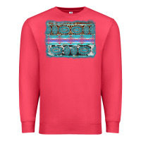 Cardinal turquoise gemstone background Premium Sweatshirt - AdoDesignShop
