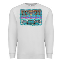 Dove Grey turquoise gemstone background Premium Sweatshirt - AdoDesignShop