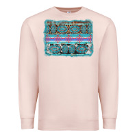 Pale Pink turquoise gemstone background Premium Sweatshirt - AdoDesignShop