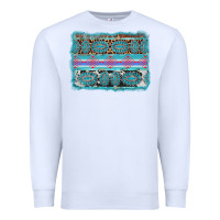 White turquoise gemstone background Premium Sweatshirt - AdoDesignShop