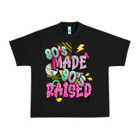 Black 80s made 90s raised Urban Heavy Tee - texasbilliewilder