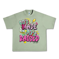 Oil Green 80s made 90s raised Urban Heavy Tee - texasbilliewilder