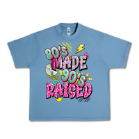 Pebble Blue 80s made 90s raised Urban Heavy Tee - texasbilliewilder