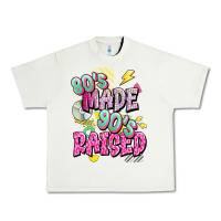 Pistachio 80s made 90s raised Urban Heavy Tee - texasbilliewilder