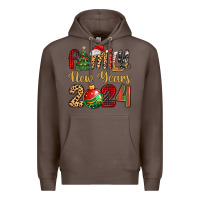 Coffee family new years 2024 Premium Hoodie - MaliasSmallBusiness