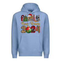 Colony Blue family new years 2024 Premium Hoodie - MaliasSmallBusiness