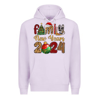 Lilac family new years 2024 Premium Hoodie - MaliasSmallBusiness