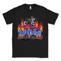 Black motocross mom Classic Tee - Zillion Design Studio
