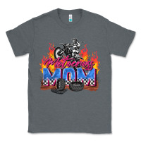 Charcoal Heather motocross mom Classic Tee - Zillion Design Studio