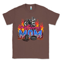 Chestnut motocross mom Classic Tee - Zillion Design Studio
