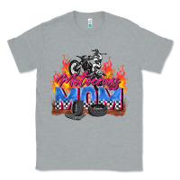 Heather Grey motocross mom Classic Tee - Zillion Design Studio