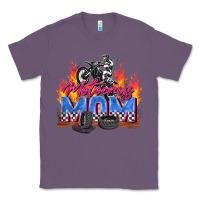 Lavender motocross mom Classic Tee - Zillion Design Studio