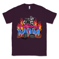 Plum motocross mom Classic Tee - Zillion Design Studio